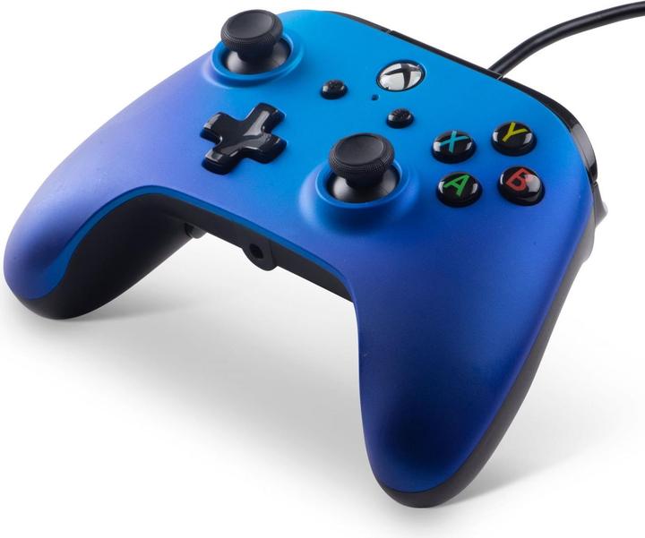 PowerA Contrôleur filaire amélioré Sapphire Fade (Xbox One X, Xbox Series X, Xbox One S, Xbox Series S)