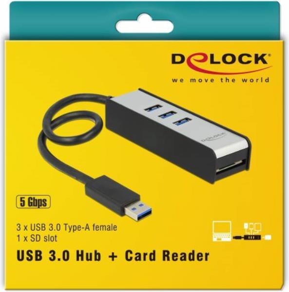 Produktbild Delock 62535 (USB-A, 3 Ports)