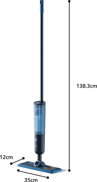 Productafbeelding Philips OneUp elektrische mop 3000-serie (Stofzuigen + dweilen)
