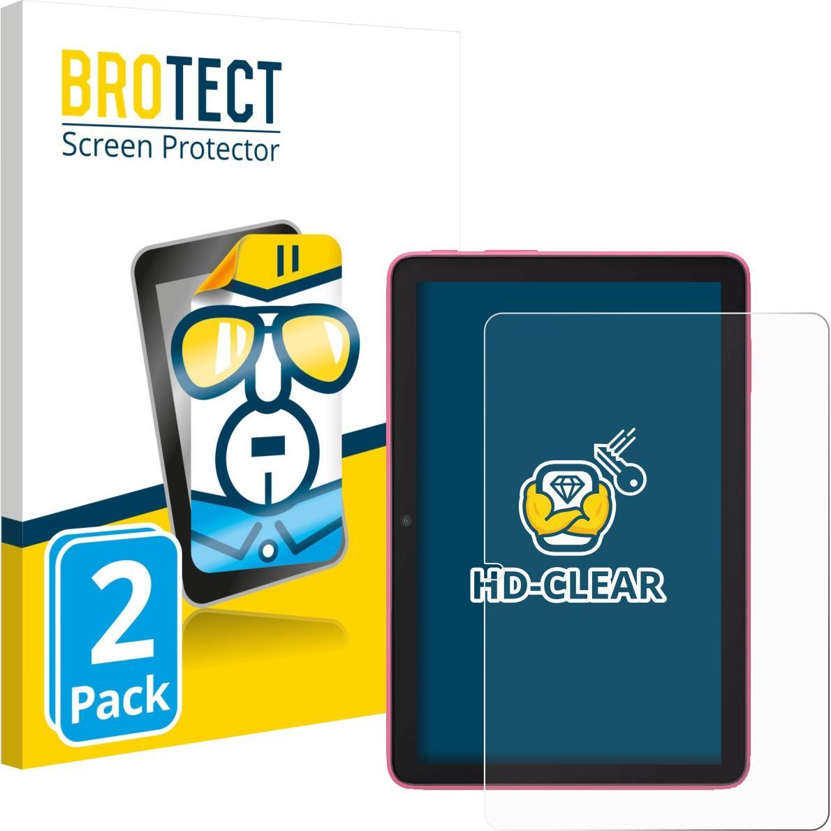 BROTECT Pellicola Trasparente (2 pz., Amazon Fire HD 8 2024), Pellicola tablet
