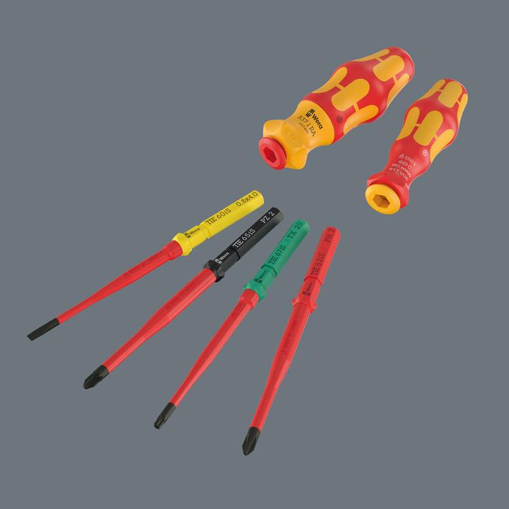 Produktbild Wera Kraftform Kompkat VDE 17 extra slim 2 (Schlitz)