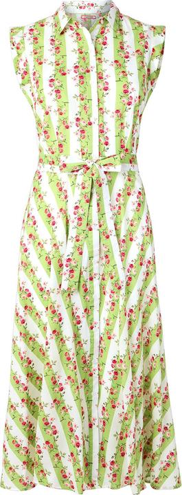 Actual product image Joe Browns Stripe Rose Tie-Waist Dress (36)