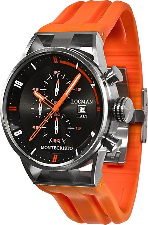 Produktbild Locman Herrenuhr "Montecristo Classic" (Chronograph, 44 mm)
