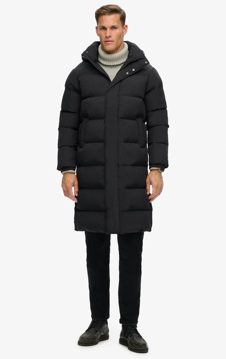 Actual product image Superdry Long hooded down jacket (M)
