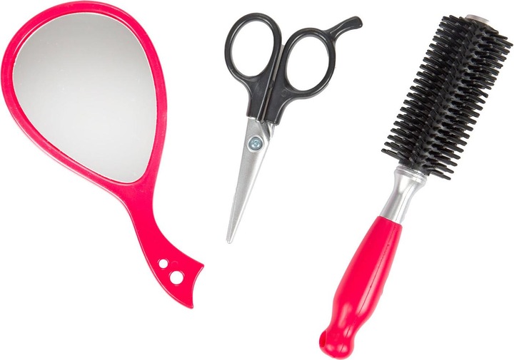 Actual product image Toi-Toys Glamour Shine hairdressing set in hip bag