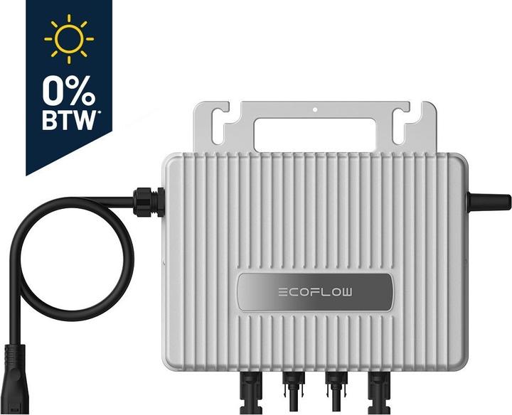 Actual product image EcoFlow Stream Microinverter Con Cavi Per Ac/Pannelli Solari