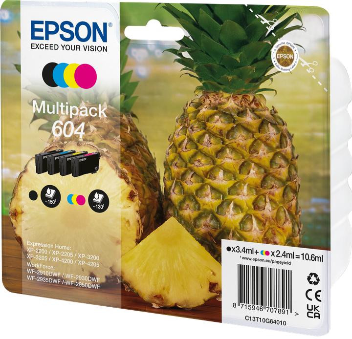 Immagine prodotto Epson 604 Multipack (C, FC, M, Y)