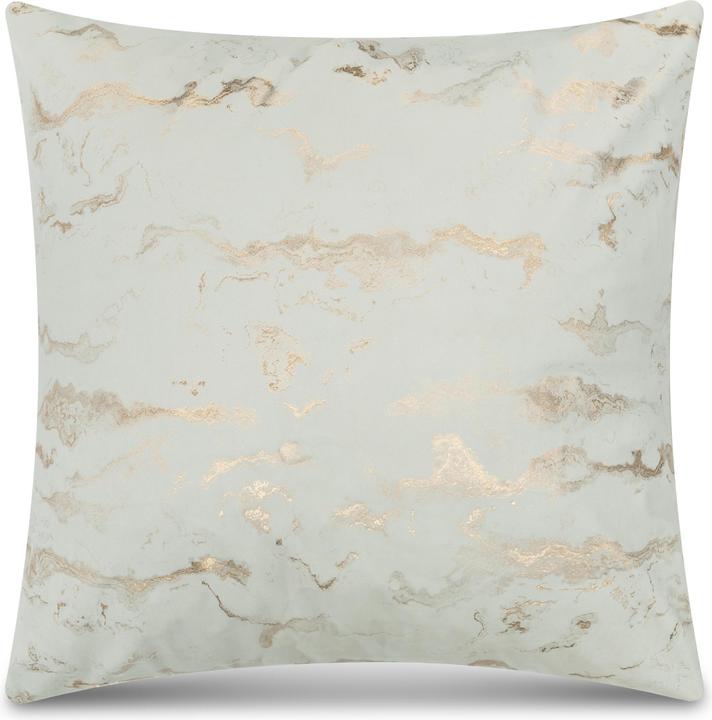 Produktbild Aspero 2 Kissenbezüge mit Marmordesign + Füllungen 60x60 cm - 9868 (60 x 60 cm)