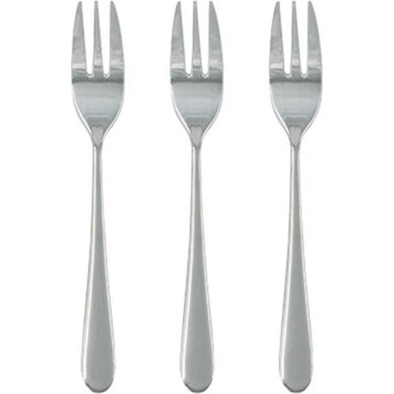 Michelino Kuchengabeln 3 Stück, Besteck, Silber