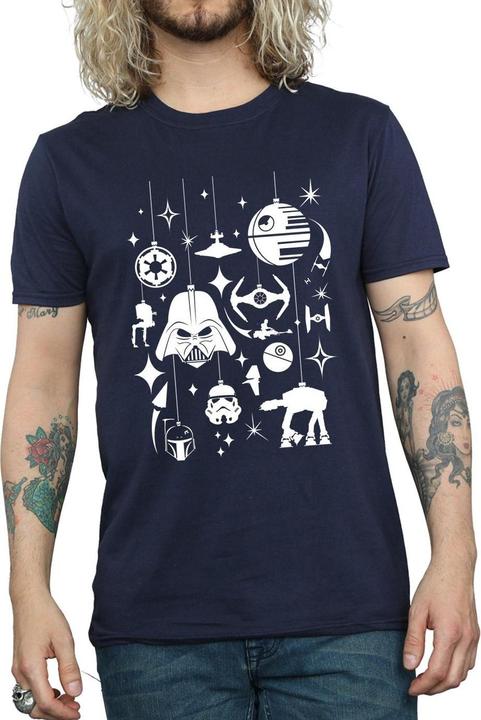 Image du produit Star Wars - T-shirt CHRISTMAS DECORATIONS - Homme (L)