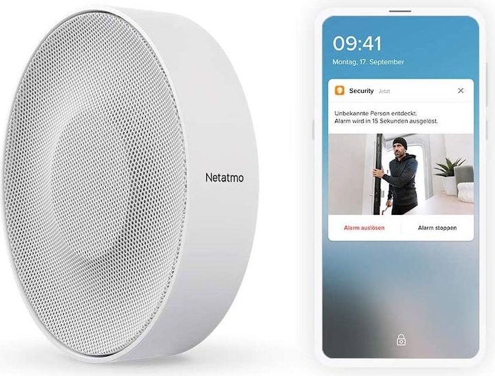 Netatmo Smart indoor alarm siren