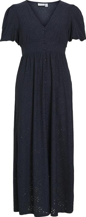 Vila VIKAWA Kurzarm Maxikleid (XS)