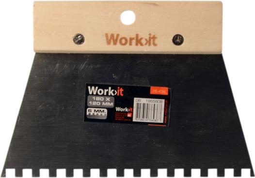 Image du produit Work>it Tandspartel 180 mm - 6mm