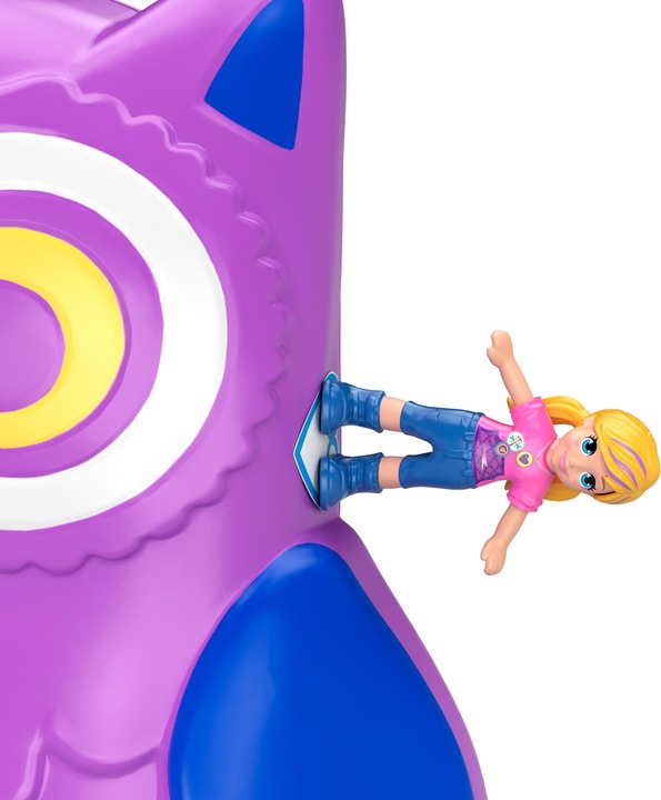 Produktbild Polly Pocket Grosse Taschenwelt - Polly & Shani Owl Camp