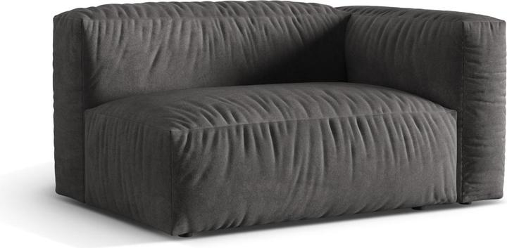Image du produit Micadoni Chauffeuse Droit, "Martina", 1 Place, 160x106x75 Fabriqué en Europe (Canapé modulaire, 1 place)