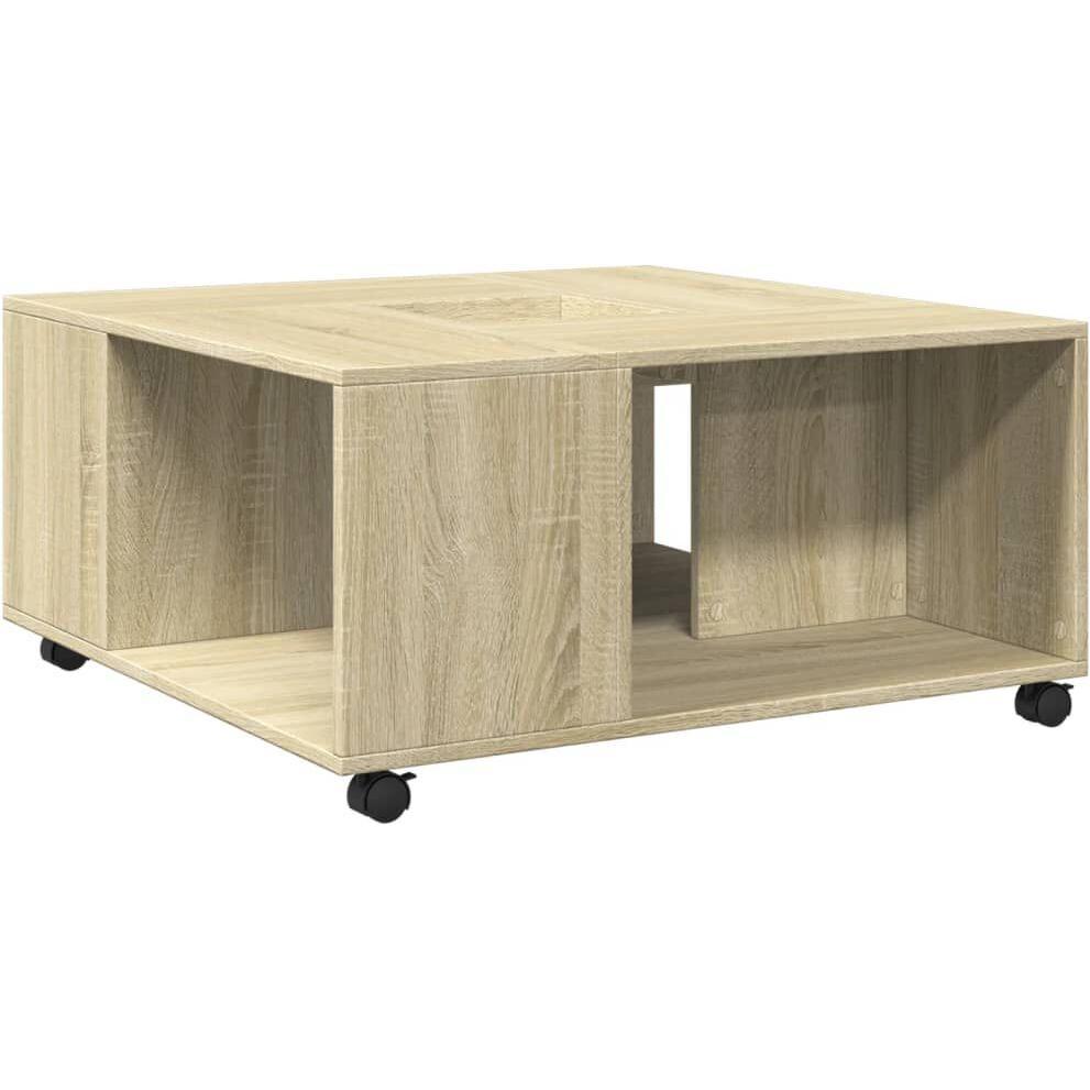 VidaXL, Couchtisch + Beistelltisch, Lisette (80 x 80 x 40 cm)