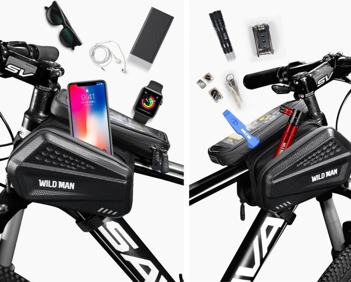 Actual product image Wildman Bicycle bag (1.20 l, Frame bag)