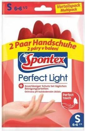 Produktbild Spontex Latex Gloves Perfect Light M (M)