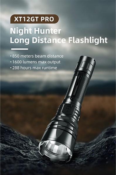 Actual product image Klarus XT12GT PRO, 1,600 lumens (17.12 cm, 1600 lm)