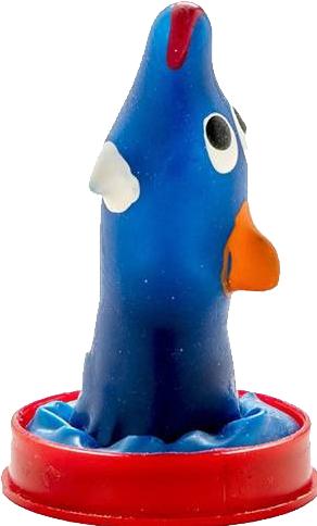Produktbild Erco Handbemaltes Delfin Scherzkondom aus Latex (1 Stk.)
