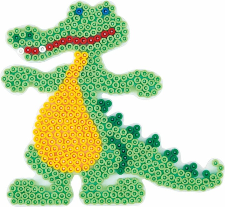 Actual product image Hama Perlen Hama Ironing Beads Character Crocodile
