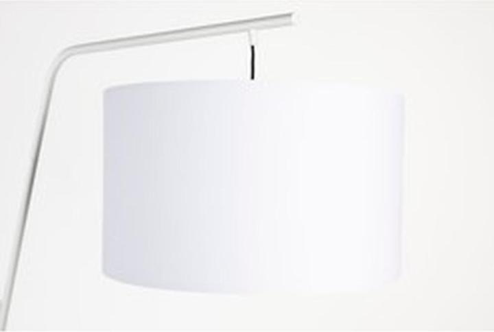 Image du produit White Label Living Martine Floor Lamp Blanc (E27)