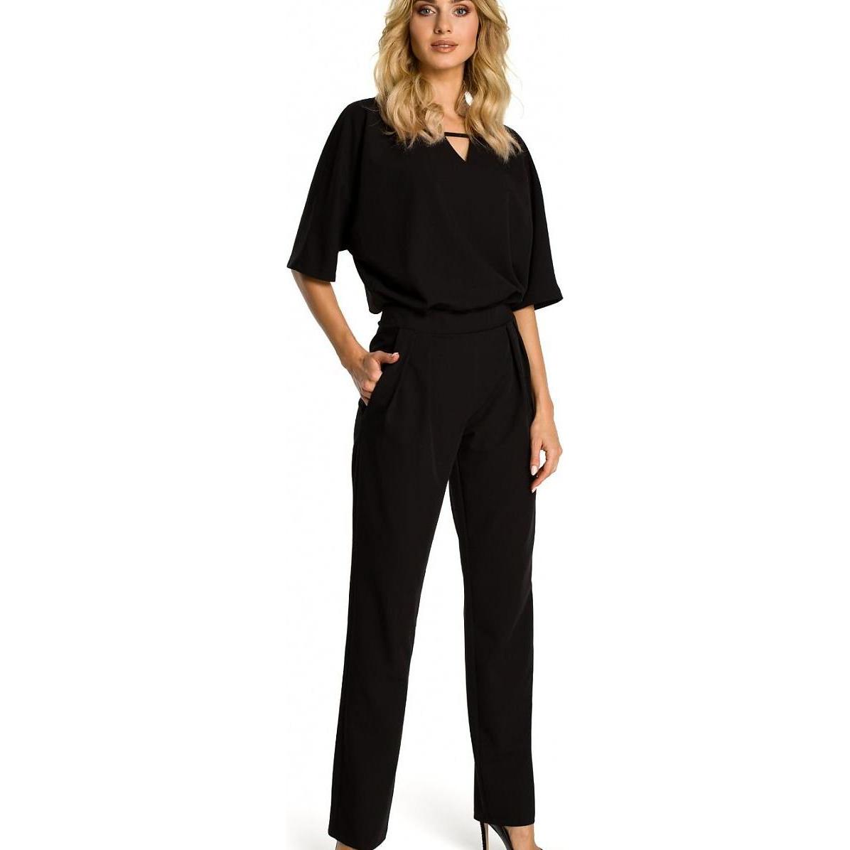 Made of Emotion, Damen, Jumpsuit, 905826, Schwarz, (M)