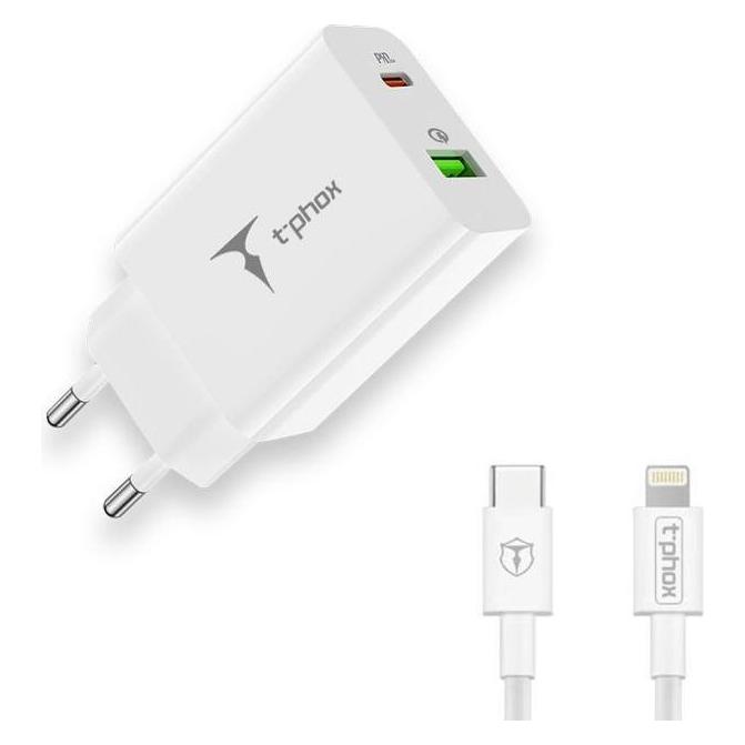 T-Phox Lade Speedy 1x USB-A 1x USB-C 3 A (20 W, 2 Ports) (35675988)