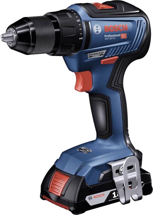 Produktbild Bosch Professional GSR 18V-55 (Akkubetrieb)