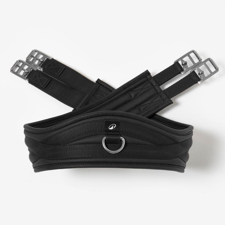 Image du produit Fouganza Sangle équitation synthétique cheval et poney - 100 noire