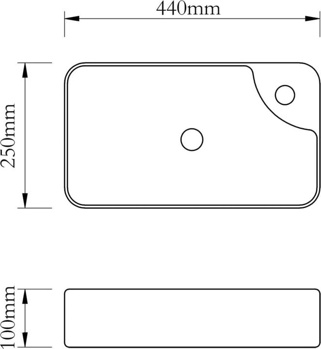 Immagine prodotto vidaXL Sirimavo (250 mm, 440 mm)