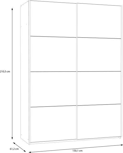 Produktbild Forte Paide (150 x 61.5 x 210.5 cm)