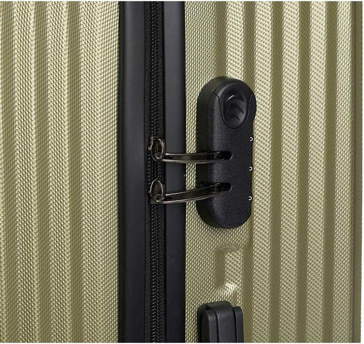 Image du produit Arte Regal set 3 valises valise verte abs strip