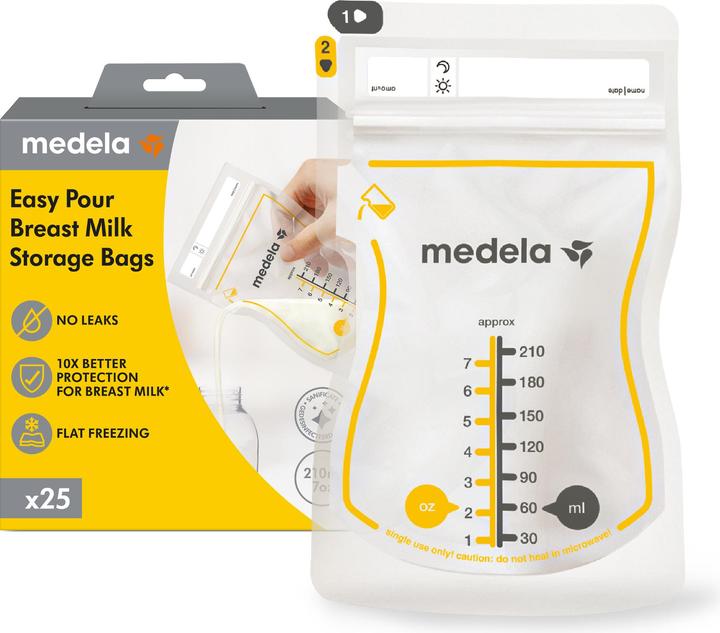 Immagine prodotto Medela Borsa per il latte materno Easy Pour x25