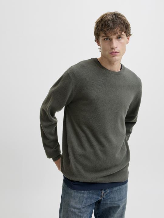 Produktbild Jack & Jones RDD Einfarbig Strickpullover Strickpullover (XL)