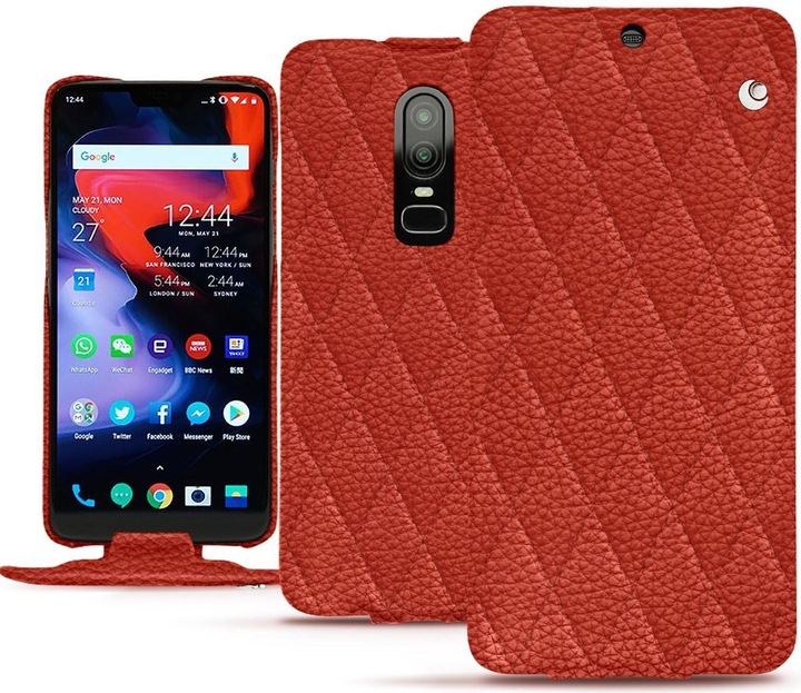 Produktbild Noreve Lederschutzhülle vertikal (OnePlus 6)
