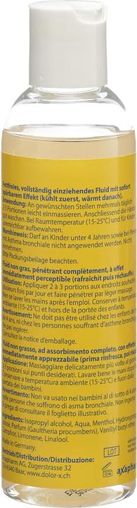 Nutritional values and ingredients Dolor-X Classic Fluid (1 x, 200 ml, 216 g)