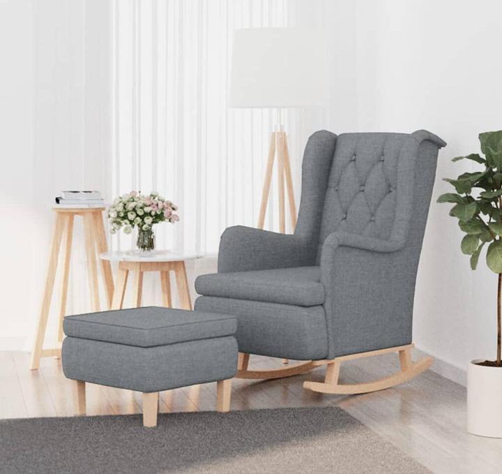 Immagine prodotto vidaXL Sessel mit Hocker