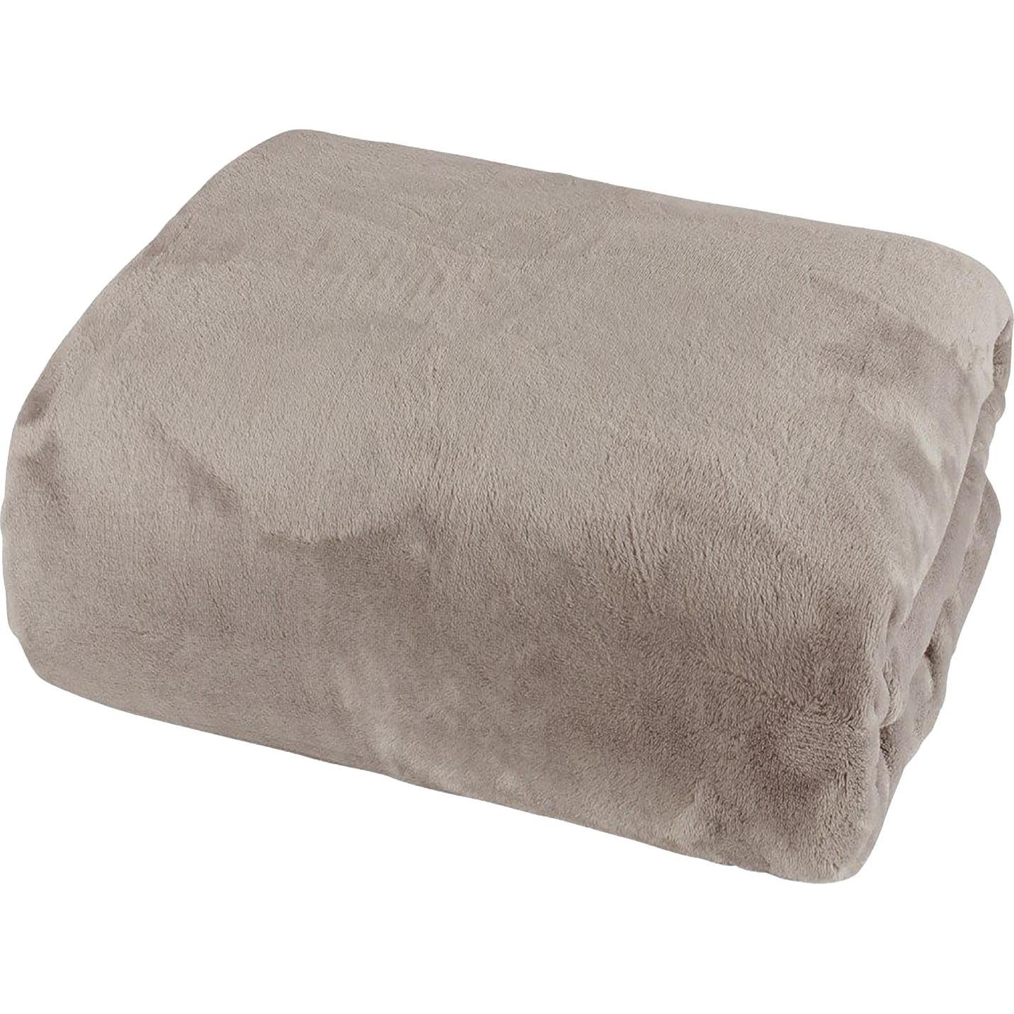 Mojawo, Fixleintuch, Cashmere Touch Spannbetttuch 150x200cm taupe (150x200 cm)