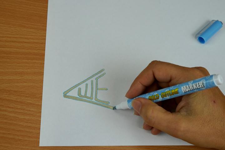 Actual product image Wedo Creative marker outline (6x)