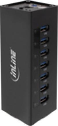 Actual product image InLine USB 3.0 Hub (USB-B, 7 ports)
