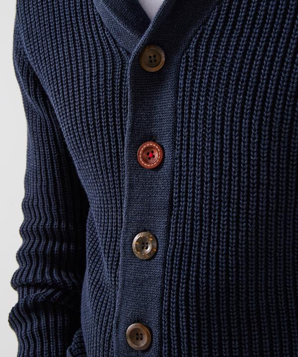 Produktbild Joe Browns Aztec Trim & Washed Look Shawl Neck Cardigan (L)