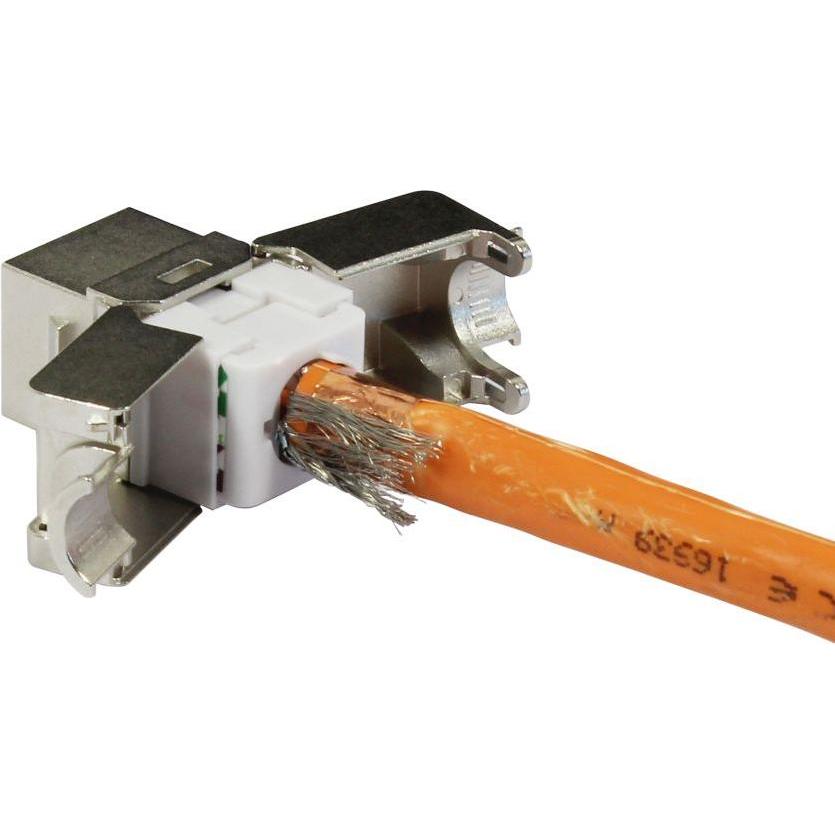 Thumbnail - Synergy 21 Keystone Modul TP-Buchse(RJ45) CAT6A 500MHz Slim-line/Komponent getestet (Keystone Modul), Netzwerk Zubehör