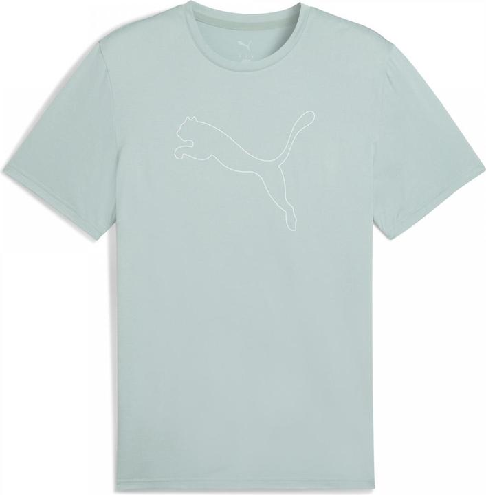 Actual product image Puma M TAD ESSENTIAL HEATHER CAT TEE (CF large cat) (M)