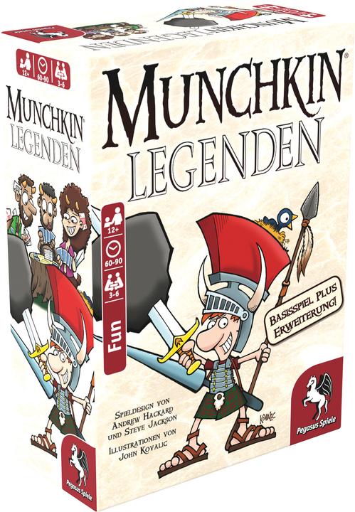 Produktbild Pegasus Munchkin Legenden (Deutsch)