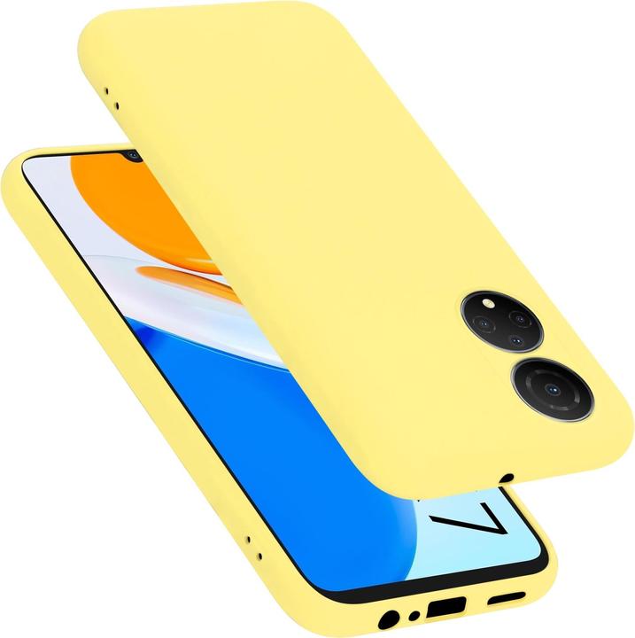 Productafbeelding Cadorabo TPU Liquid Silicone Hoesje voor Honor X7 (Honor X7)