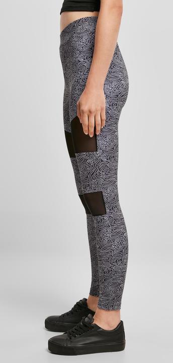 Produktbild Urban Classics Ladies Tech Mesh AOP Leggings (3XL)