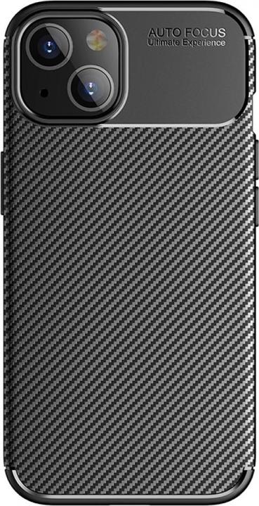 Produktbild Screenguard Apple iPhone 13 Hülle Carbon Design TPU Case (Apple iPhone 13)