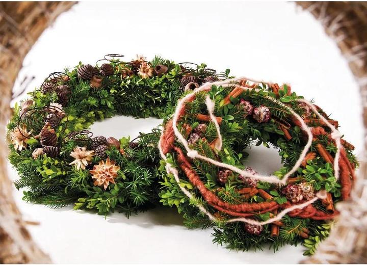 Produktbild Opiflor Strohkranz 25 x 3 cm, 1 Stück, Kranz Art: Stroh (3 cm, 25 cm)