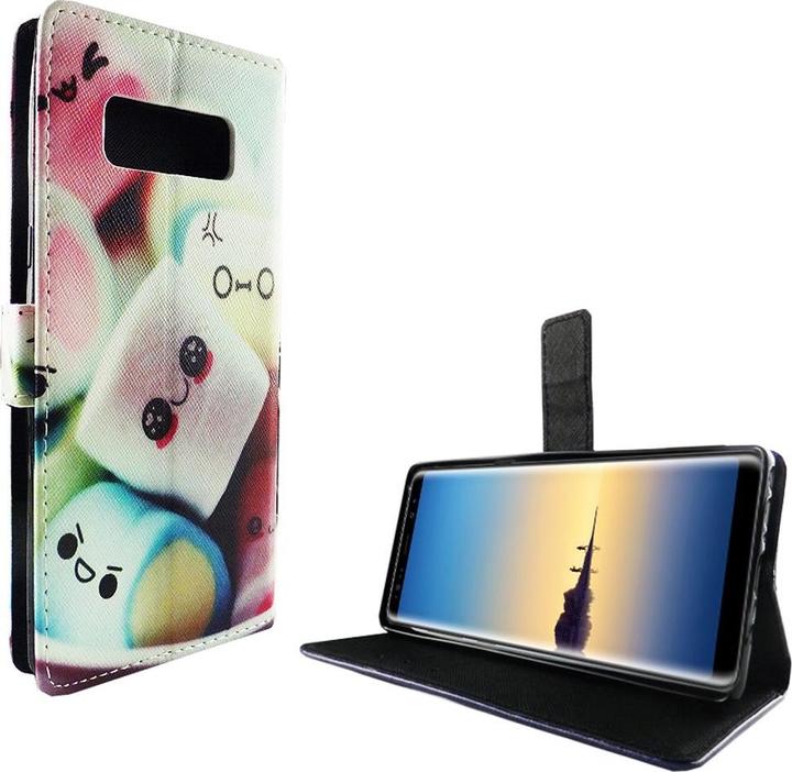 Produktbild König Design Hülle Handy Schutz für Samsung Galaxy Note 8 Case Cover Tasche Wallet Etui Neu (Samsung Galaxy Note 8)